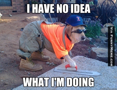 getting the hang of this